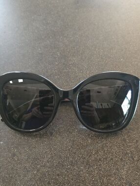 Dolce & Gabbana Women's Black Oversized Sunglasses
